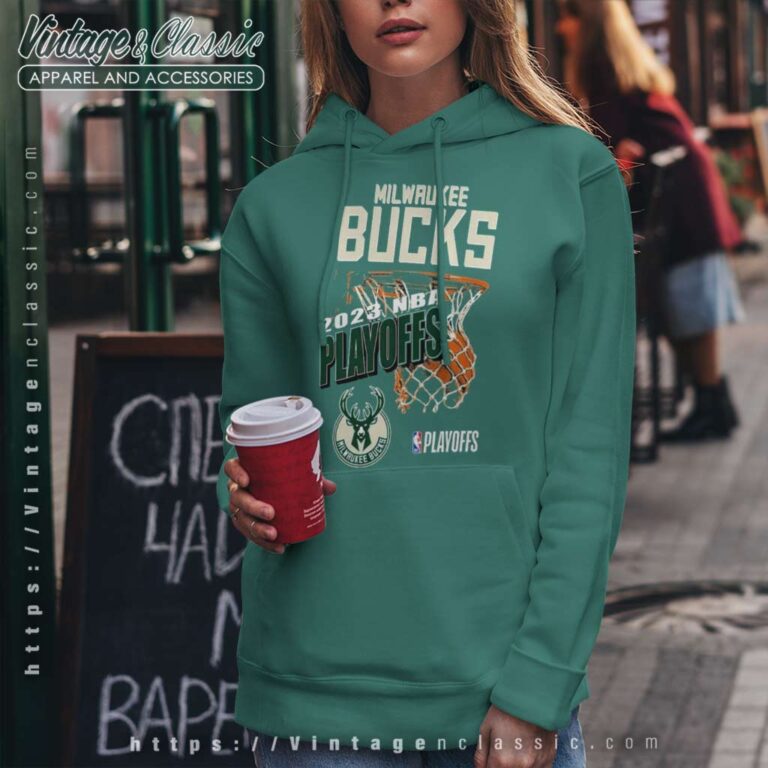 2023 Nba Playoffs Milwaukee Bucks Hype Hoodie 2023 Nba Playoffs Milwaukee Bucks Hype Hoodie