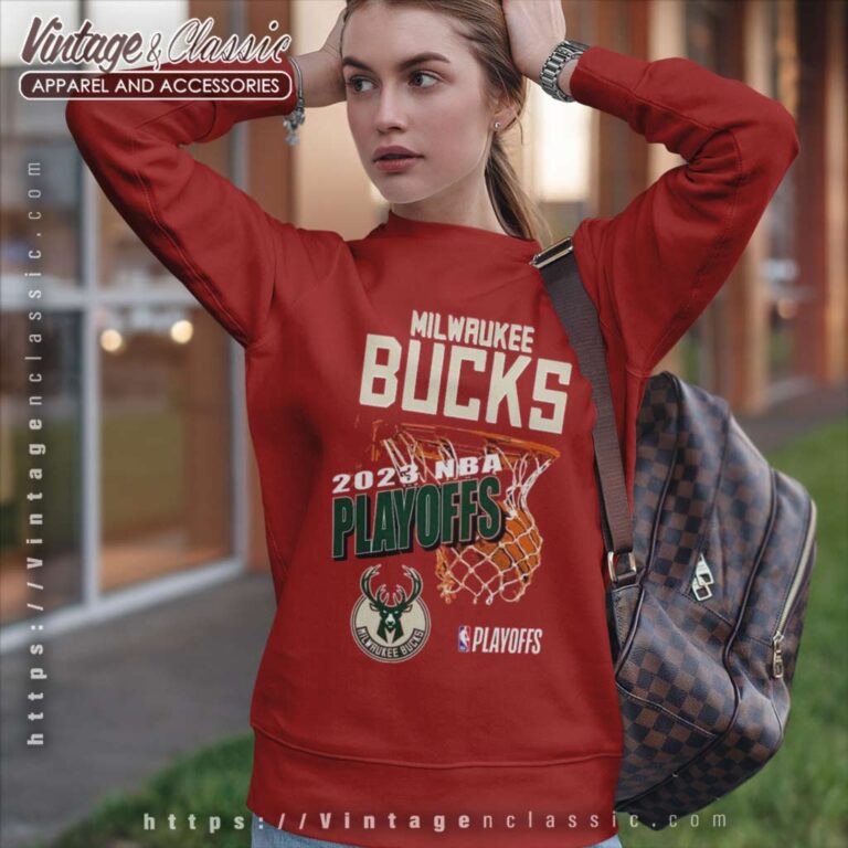 2023 Nba Playoffs Milwaukee Bucks Hype Sweatshirt 2023 Nba Playoffs Milwaukee Bucks Hype Sweatshirt