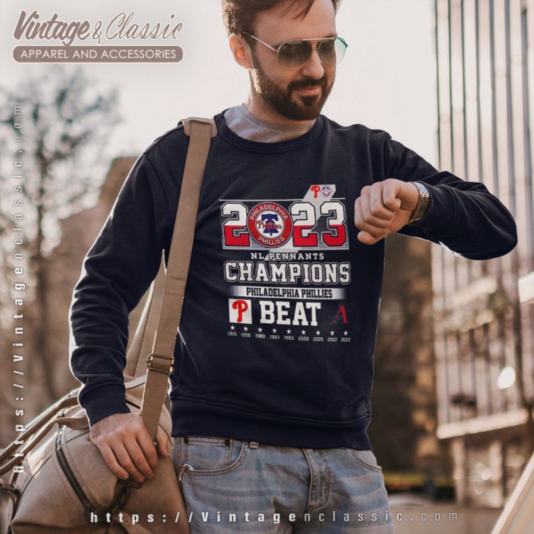 2023 Nl Pennants Champions Philadelphia Phillies Beat Arizona Diamondbacks Sweatshirt 2023 Nl Pennants Champions Philadelphia Phillies Beat Arizona Diamondbacks Sweatshirt
