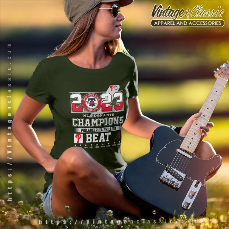 2023 Nl Pennants Champions Philadelphia Phillies Beat Arizona Diamondbacks Women T Shirt 2023 Nl Pennants Champions Philadelphia Phillies Beat Arizona Diamondbacks Women T Shirt