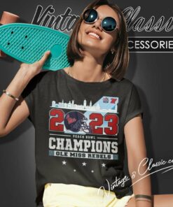 2023 Peach Bowl Champions Ole Miss Women TShirt