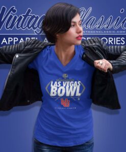 2023 Srs Distribution Las Vegas Bowl Utah Utes V Neck TShirt
