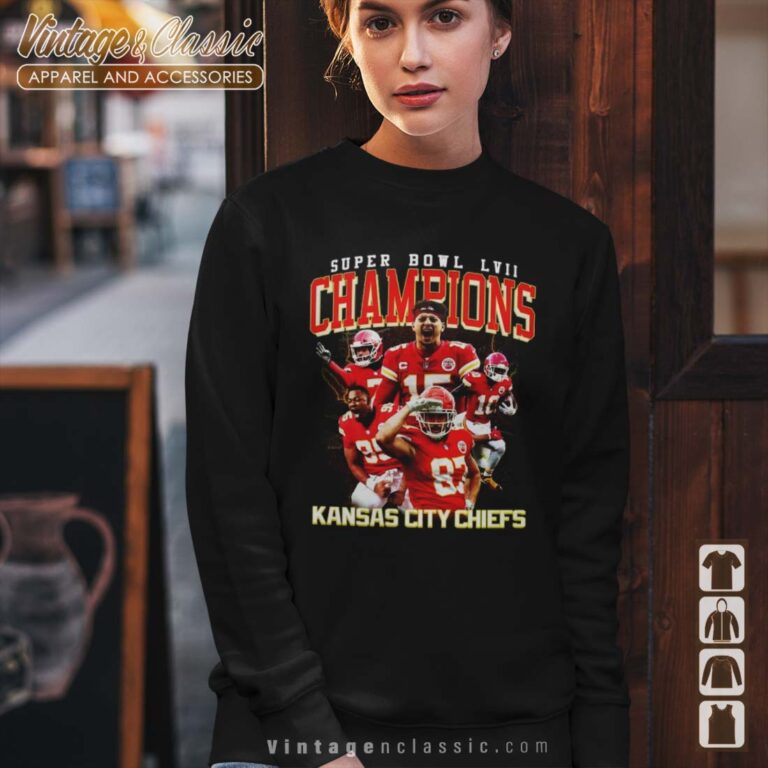 2023 Super Bowl Kansas City Chiefs Celebrate Red Kingdom Sweetshirt 2023 Super Bowl Kansas City Chiefs Celebrate Red Kingdom Sweetshirt