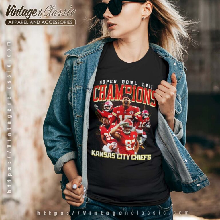 2023 Super Bowl Kansas City Chiefs Celebrate Red Kingdom Vneck 2023 Super Bowl Kansas City Chiefs Celebrate Red Kingdom Vneck