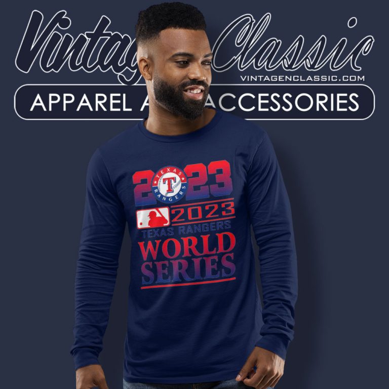 2023 Texas Rangers World Series Long Sleeve Tee 2023 Texas Rangers World Series Long Sleeve Tee