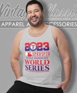 2023 Texas Rangers World Series Tank Top Racerback
