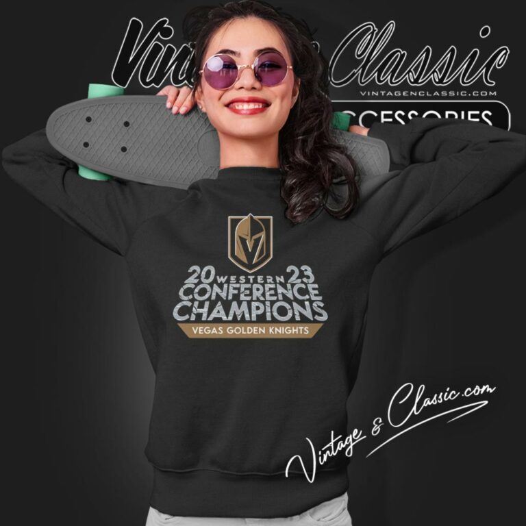 2023 Western Conference Champions Vegas Golden Knights Sweatshirt 2023 Western Conference Champions Vegas Golden Knights Sweatshirt