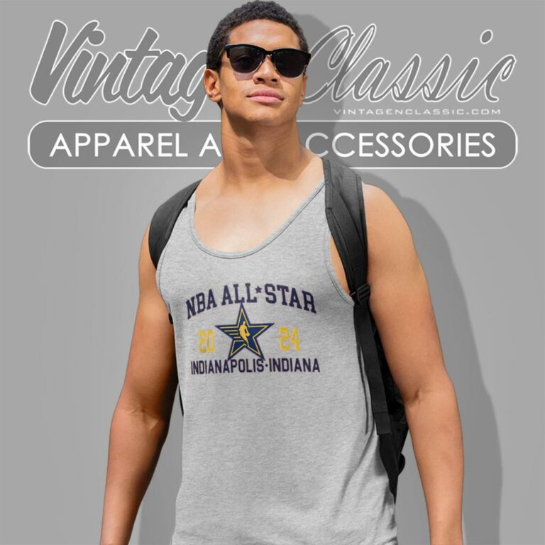 2024 Nba All Star Game Indianapolis Indiana Tank Top Racerback 2024 Nba All Star Game Indianapolis Indiana Tank Top Racerback