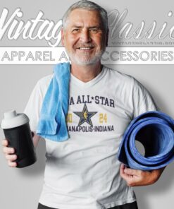 2024 NBA All Star Game Indianapolis Indiana Shirt 4 2024 Nba All Star Game Indianapolis Indiana V Neck TShirt