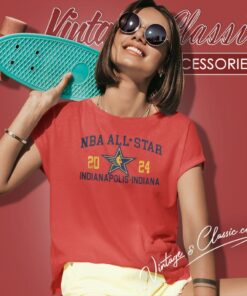2024 NBA All Star Game Indianapolis Indiana Shirt 5 2024 Nba All Star Game Indianapolis Indiana Women T Shirt