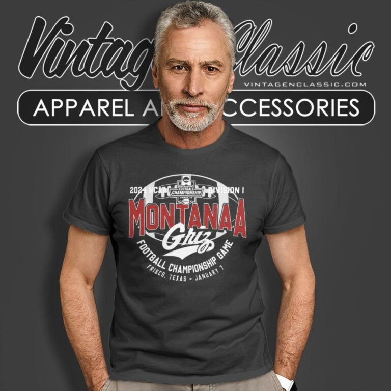 Montana Grizzlies 2024 NCAA Division I Football Championship Game Frisco Texas January 7 T Shirt Montana Grizzlies 2024 NCAA Division I Football Championship Game Frisco Texas January 7 T Shirt