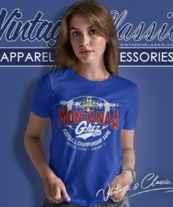 Montana Grizzlies 2024 NCAA Division I Football Championship Game Frisco Texas January 7 Women T Shirt