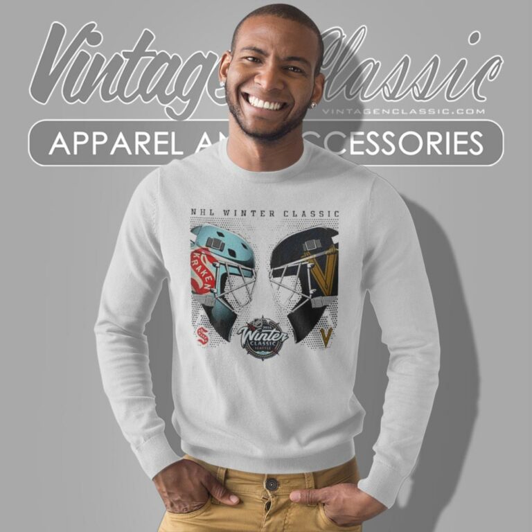 2024 Nhl Winter Classic Seattle Kraken Vs Vegas Golden Knights Helmet Logo Sweatshirt 2024 Nhl Winter Classic Seattle Kraken Vs Vegas Golden Knights Helmet Logo Sweatshirt