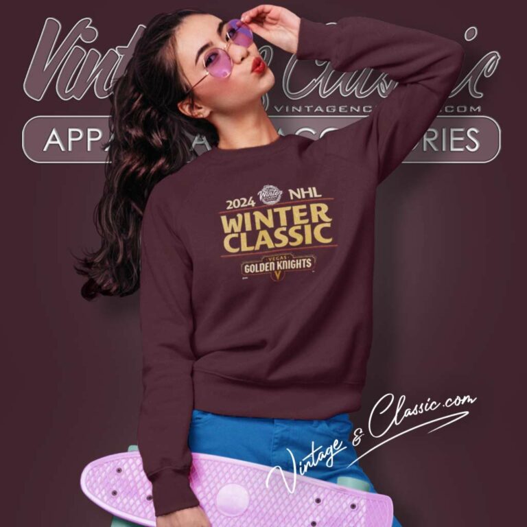 2024 Nhl Winter Vegas Golden Knights Logo Sweatshirt 2024 Nhl Winter Vegas Golden Knights Logo Sweatshirt