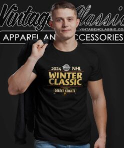 2024 Nhl Winter Vegas Golden Knights Logo T Shirt