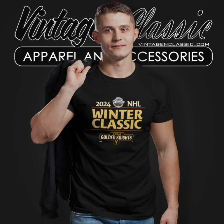 2024 Nhl Winter Vegas Golden Knights Logo T Shirt 2024 Nhl Winter Vegas Golden Knights Logo T Shirt