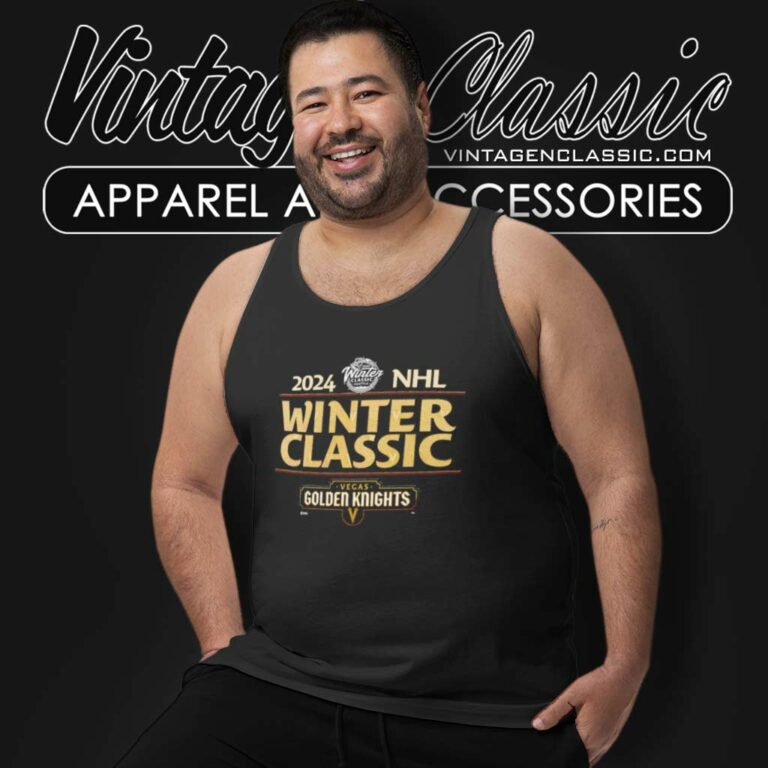 2024 Nhl Winter Vegas Golden Knights Logo Tank Top Racerback 2024 Nhl Winter Vegas Golden Knights Logo Tank Top Racerback