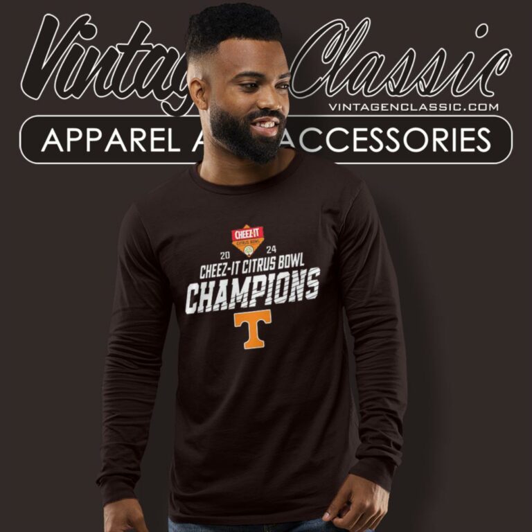2024 Tennessee Volunteers Cheez It Citrus Bowl Champions Long Sleeve Tee 2024 Tennessee Volunteers Cheez It Citrus Bowl Champions Long Sleeve Tee