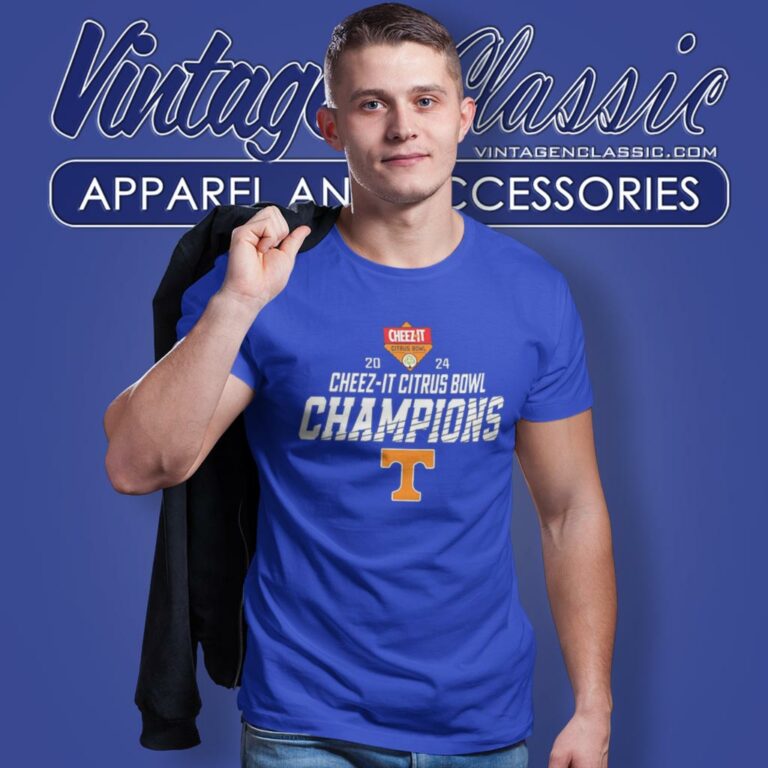 2024 Tennessee Volunteers Cheez It Citrus Bowl Champions T Shirt 2024 Tennessee Volunteers Cheez It Citrus Bowl Champions T Shirt