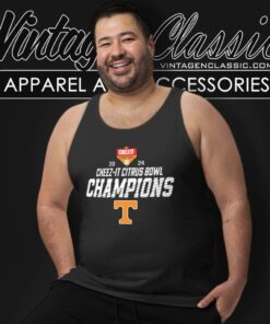 2024 Tennessee Volunteers Cheez It Citrus Bowl Champions Tank Top Racerback