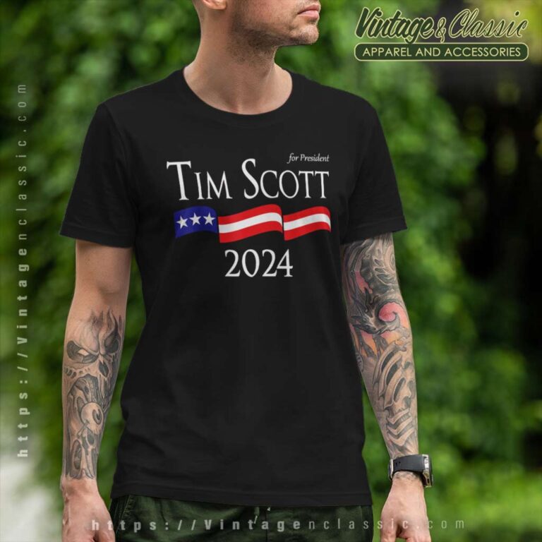 2024 Tim Scott For President T Shirt 2024 Tim Scott For President T Shirt