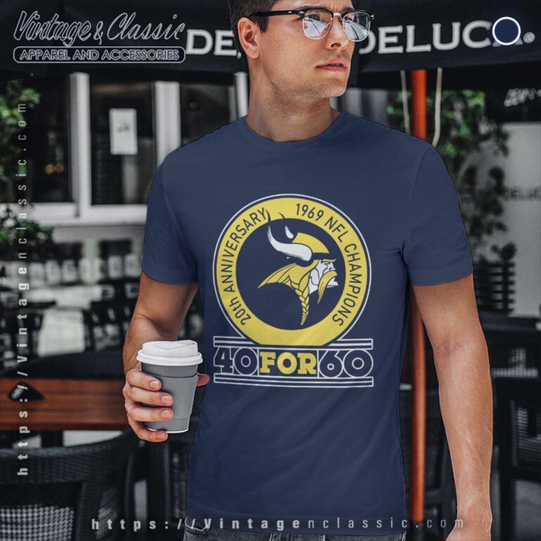 20th Anniversary 1969 Nfl Championships Vikings T Shirt 20th Anniversary 1969 Nfl Championships Vikings T Shirt