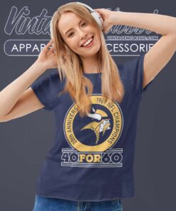 20th Anniversary 1969 Nfl Championships Vikings Women TShirt