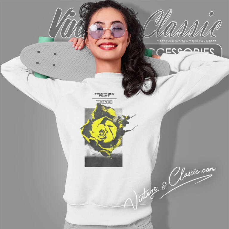 21 Pilots Yellow Flower Sweatshirt 21 Pilots Yellow Flower Sweatshirt