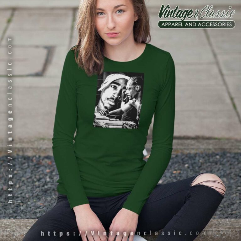 2pac And Snoop Dogg Hip Hop Long Sleeve Tee 2pac And Snoop Dogg Hip Hop Long Sleeve Tee
