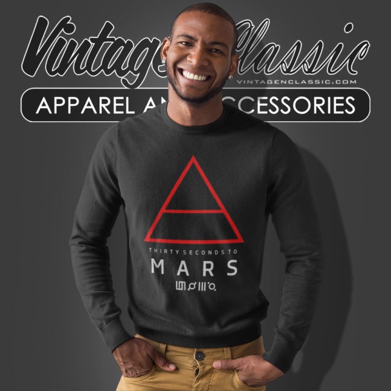 30 Seconds To Mars Shirt Glyph Symbol Sweatshirt 30 Seconds To Mars Shirt Glyph Symbol Sweatshirt