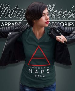 30 Seconds To Mars Shirt Glyph Symbol V Neck TShirt