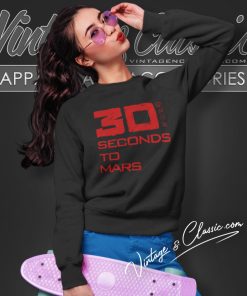 30 Seconds To Mars Shirt Logo Art 4 30 Seconds To Mars Shirt Logo Art Sweatshirt