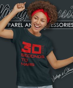 30 Seconds To Mars Shirt Logo Art 7 30 Seconds To Mars Shirt Logo Art Women T Shirt