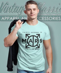 30 Seconds To Mars Shirt Logo Band T Shirt