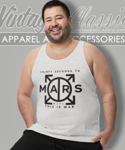 30 Seconds To Mars Shirt Logo Band Tank Top Racerback