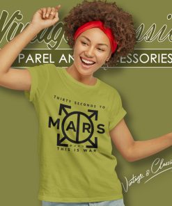 30 Seconds To Mars Shirt Logo Band Women T Shirt