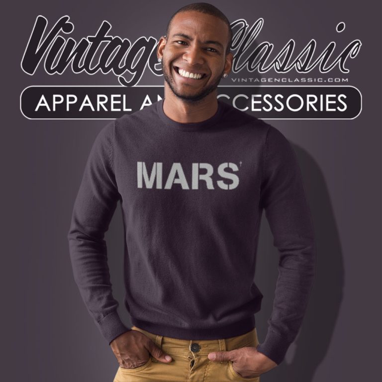 30 Seconds To Mars Shirt Metallic Mars Sweatshirt 30 Seconds To Mars Shirt Metallic Mars Sweatshirt