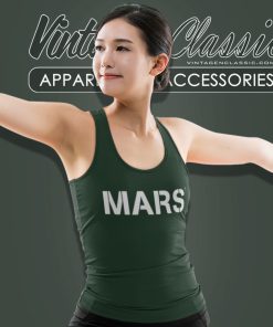 30 Seconds To Mars Shirt Metallic Mars Tank Top Racerback