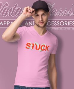 30 Seconds To Mars Shirt Stuck Snake V Neck TShirt 1