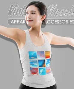 30 Seconds To Mars Shirt Sunsets And Skies Tank Top Racerback