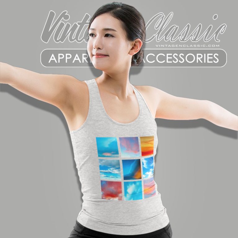 30 Seconds To Mars Shirt Sunsets And Skies Tank Top Racerback 30 Seconds To Mars Shirt Sunsets And Skies Tank Top Racerback