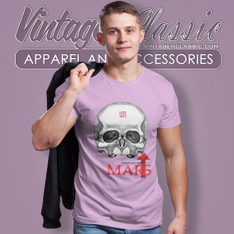 30 Seconds To Mars Skull T Shirt 30 Seconds To Mars Skull T Shirt