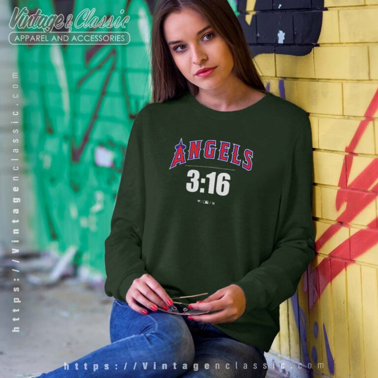 316 Stone Cold Steve Austin Los Angeles Angels Sweetshirt 316 Stone Cold Steve Austin Los Angeles Angels Sweetshirt
