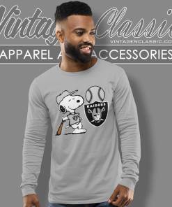 Snoopy Las Vegas Raiders NFL Football Long Sleeve Tee