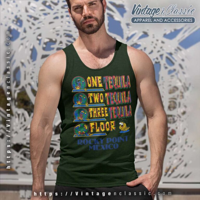 4 Stages Of Tequila Mexico Drinking Tank Top Racerback 4 Stages Of Tequila Mexico Drinking Tank Top Racerback