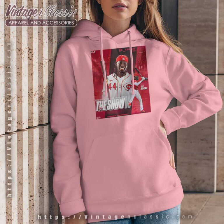 44 Ss Elly De La Cruz Star Cincinnati Reds Hoodie 44 Ss Elly De La Cruz Star Cincinnati Reds Hoodie