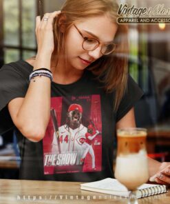 44 Ss Elly De La Cruz Star Cincinnati Reds Women TShirt