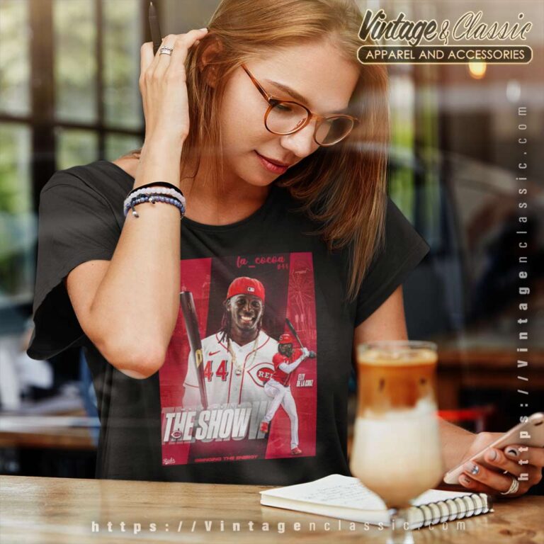 44 Ss Elly De La Cruz Star Cincinnati Reds Women TShirt 44 Ss Elly De La Cruz Star Cincinnati Reds Women TShirt