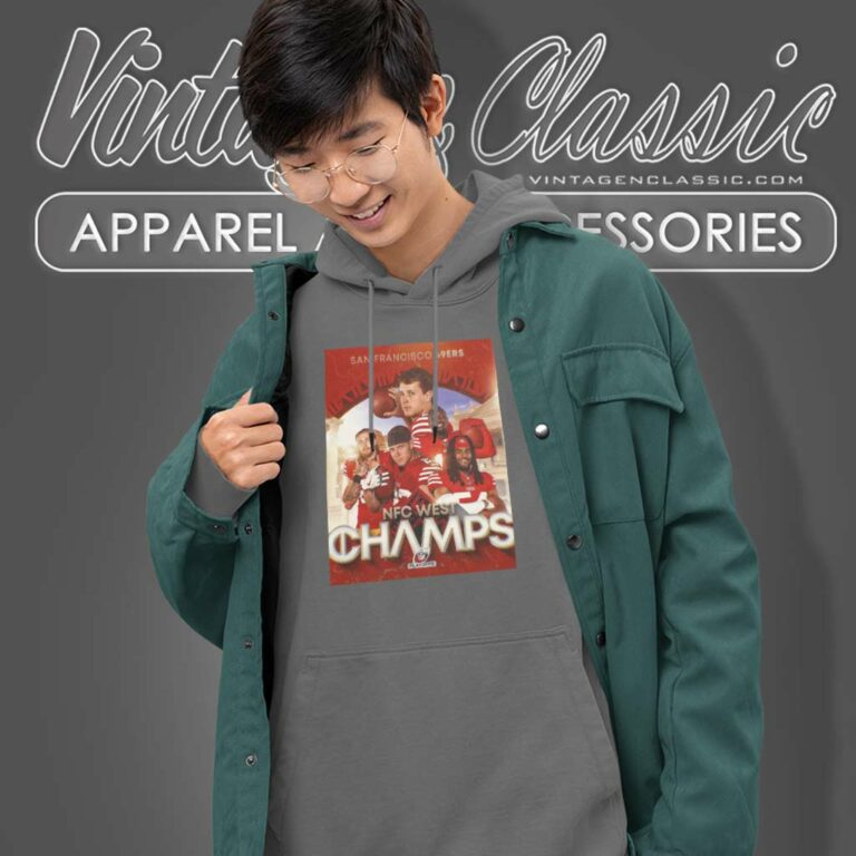 49ers 2023 Nfc West Champions Nfl Playoff Hoodie 49ers 2023 Nfc West Champions Nfl Playoff Hoodie