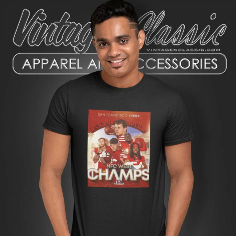 49ers 2023 Nfc West Champions Nfl Playoff T Shirt 49ers 2023 Nfc West Champions Nfl Playoff T Shirt